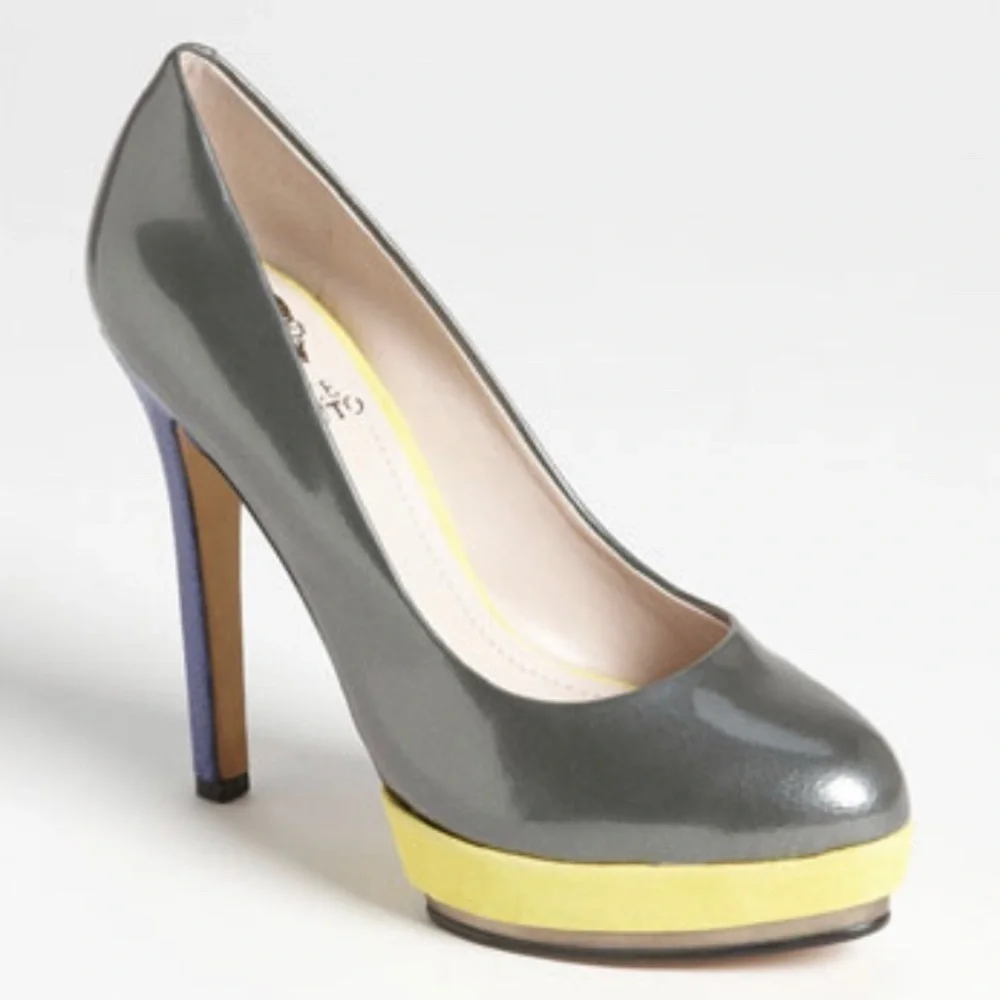 VINCE Camuto Hurricane Grey Platforms